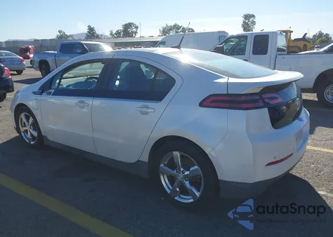 2012 Chevrolet Volt из США, поврежденный, VIN 1G1RB6E41CU103823